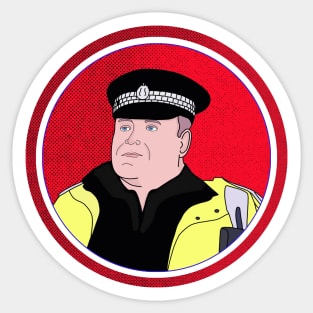 Police Officer Sticker